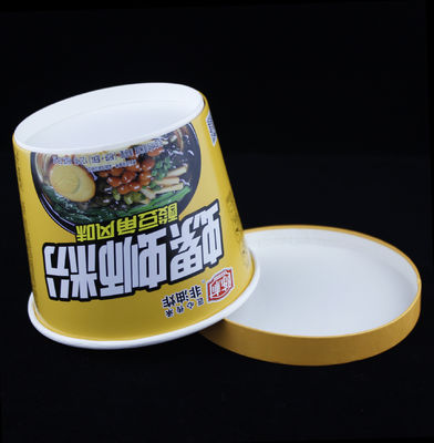 Einweg-Instant-Noodle-Papierbecher zum Mitnehmen Suppenbreibehälter