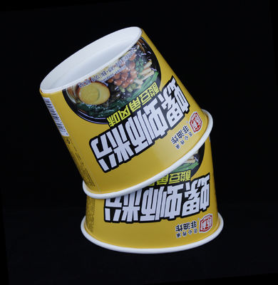 Einweg-Instant-Noodle-Papierbecher zum Mitnehmen Suppenbreibehälter