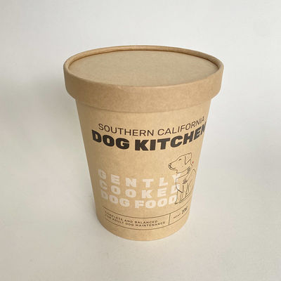 Einweg-Wärmesuppen-Papierbecher mit Deckel 32 oz 960 ml Kraft-Verpackungsbehälter