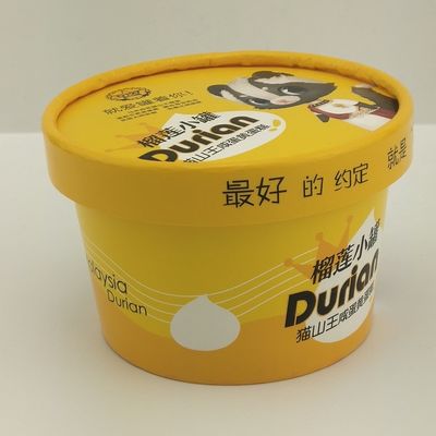 Papierdeckel, benutzerdefiniertes Druckpapier, Eisbecher, Druckbecher, Mitnahmebehälter, 8 Unzen, 250 ml Papierbecher