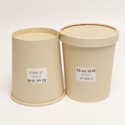 Leckdichte druckfähige Kompostierbare Suppenschalen, Papier 8 Oz Suppenschalen mit Deckel
