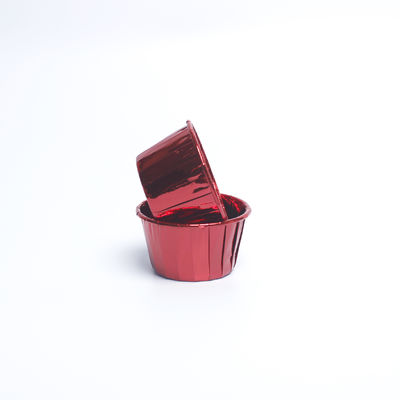 Kompostierbare Aluminiumfolie Cupcake-Bindungen, Einweg-Muffin-Bäckbecher