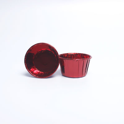 Kompostierbare Aluminiumfolie Cupcake-Bindungen, Einweg-Muffin-Bäckbecher