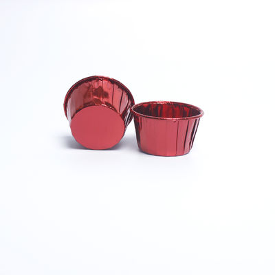 Kompostierbare Aluminiumfolie Cupcake-Bindungen, Einweg-Muffin-Bäckbecher