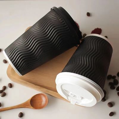 8oz doppelte Wandpapier-Tasse recycelbare Lebensmittel-Grad für Hausarbeit