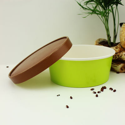 Papiersalatschalen mit Deckel - Mehrzweck, stilvoll und stapelbar