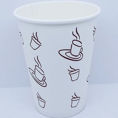 Maßgeschneiderte, umweltfreundliche Papierkaffeetassen mit Deckel für heiße Getränke