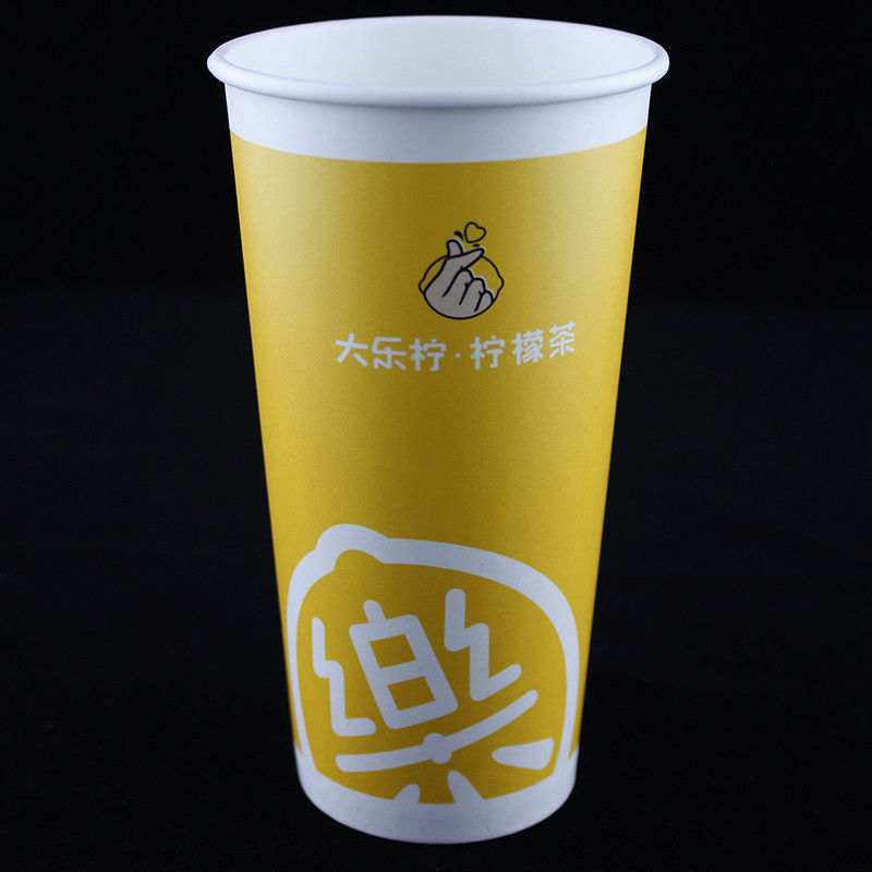 Kaffeepapierbecher mit Deckel, 22oz Ripple Wandpapierbecher.